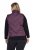 Ulla Popken 851833 Gewatteerd vest met opstaande kraag Bruin - Bodywarmers - 