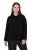 Ulla Popken 852167 Blazer met overhemdkraag Zwart - Blazers - Damesblazers in grote maten