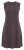 Ulla Popken 852190 Jersey jurk Mahoniebruin - Zomerjurken - Grote maten zomerjurken voor dames