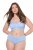 Ulla Popken 852258 Slips 5-pack Antraciet - Slips - 