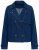 Ulla Popken 852266 Double-breasted spijkerjas in trenchstijl Denimblauw - Jassen - Grote maten jassen voor dames