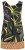 Ulla Popken 852329 Gestreepte jersey jurk Olijfgroen - Jersey jurken - 