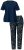 Ulla Popken 852577 Pyjama met print Donkerblauw - Pyjama's en Loungewear - 