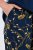 Ulla Popken 852577 Pyjama met print Donkerblauw - Pyjama's en Loungewear - 