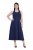 Ulla Popken 852680 Avondjurk Donkerblauw - Avondjurken - Grote maten avondkleding