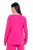 Ulla Popken 852747 Pyjamatop met lange mouwen Roze - Pyjama's en Loungewear - 