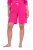 Ulla Popken 852752 Pyjamashort met strepen 2-pack Roze - Pyjama's en Loungewear - 