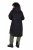 Ulla Popken 852901 Functionele jas Zwart - Jassen - Grote maten dames jassen