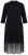 Ulla Popken 852937 Jersey jurk Zwart - Jersey jurken - 