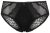 Ulla Popken 853040 Boxershorts met kant Zwart - Slips - 