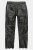 JP1880 853066 Leren broek met grote achterzakken Zwart - Leren broeken voor heren in grote maten - Grote maten leren broeken heren