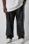 JP1880 853066 Leren broek met grote achterzakken Zwart - Leren broeken voor heren in grote maten - Grote maten leren broeken heren