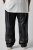 JP1880 853066 Leren broek met grote achterzakken Zwart - Leren broeken voor heren in grote maten - Grote maten leren broeken heren