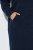 Ulla Popken 853353 Loungejurk met capuchon Donkerblauw - Pyjama's en Loungewear - 