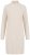 Ulla Popken 853504 Gebreide jurk met lange mouwen en col Gebroken wit - Gebreide jurken - 