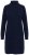 Ulla Popken 853504 Gebreide jurk met col Donkerblauw - Kleedjes - Jurken in elke maat
