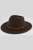 JP1880 853626 Wollen hoed Donkerbruin - Hoeden - 
