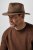 JP1880 853629 Wollen hoed Mokkabruin - Hoeden - 
