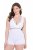Ulla Popken 853631 Zwangerschapsslips met kant Wit - Slips - 