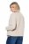 Ulla Popken 853685 Teddy jack Champagne - Jassen - Grote maten jassen voor dames