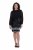Ulla Popken 853810 Paillettenjurk Zwart - Avondjurken - Grote maten avondkleding