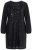Ulla Popken 853871 Paillettenjurk Zwart - Avondjurken - Grote maten avondkleding
