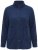 Ulla Popken 854200 Fleecejack Donkerblauw - Jassen - Grote maten jassen voor dames