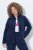 Ulla Popken 854200 Fleecejack Donkerblauw - Jassen - Grote maten jassen voor dames