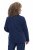 Ulla Popken 854200 Fleecejack Donkerblauw - Jassen - Grote maten jassen voor dames
