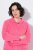 Ulla Popken 854200 Fleecejack Roze - Jassen - Grote maten jassen voor dames