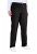Ulla Popken 854987 Warme stretchbroek met comfortband Zwart - Stoffen broeken - Dames wijde broeken in grote maten