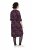 Ulla Popken 855270 Bedrukte jersey jurk met V-hals Zwart - Jersey jurken - 