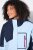 Ulla Popken 855307 HYPRAR ski-jas met afneembare capuchon Donkerblauw - Skikleding - 