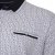 Kam Jeans 5487 Dobby Print Pique Polo White - Polo shirts - Grote Maten Poloshirts Heren
