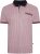 Kam Jeans 5487 Dobby Print Pique Polo Red - Polo shirts - Grote Maten Poloshirts Heren