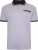Kam Jeans 5488 Dobby Print Pique Polo Navy - Polo shirts - Grote Maten Poloshirts Heren