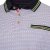 Kam Jeans 5488 Dobby Print Pique Polo Navy - Polo shirts - Grote Maten Poloshirts Heren
