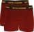 Motley Denim Amsterdam Boxershorts Red 2-pack - Ondergoed & zwem - Grote Maten Ondergoed Heren