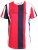 D555 Bancroft T-shirt Red/Navy - T-shirts - Grote Maten T-shirts Heren