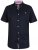 D555 Brixton Shirt Navy - Hemden - Overhemden Grote Maten Heren