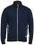 D555 Buxton Full Zip Sweatshirt Navy - Sweaters & hoodies - Sweaters & Hoodies Grote Maten Heren