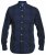 D555 Davenport Long Sleeve Shirt Navy - Hemden - Overhemden Grote Maten Heren