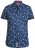 D555 Davian Hawaii Shirt Navy - Hemden - Overhemden Grote Maten Heren
