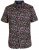 D555 Emmet Floral Shirt Black - Hemden - Overhemden Grote Maten Heren