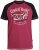 D555 Evans T-shirt Burgundy - T-shirts - Grote Maten T-shirts Heren