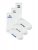 Jack & Jones Power Statements Tennissokken Wit 3-pack - Ondergoed & zwem - Grote Maten Ondergoed Heren