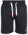 D555 Harvey Fleece Shorts Black - Joggingbroeken & shorts - Joggingbroeken & Shorts Heren Grote Maten
