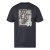 North Latitude Adventure 98 Graphic Tee Zwart - T-shirts - Grote Maten T-shirts Heren