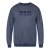 North Latitude Crewneck Logo Sweat Navyblauw - TALL sweatshirts - TALL sweatshirts voor lange mannen