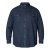 North Latitude Denim Shirt LS Blauw - Hemden - Overhemden Grote Maten Heren